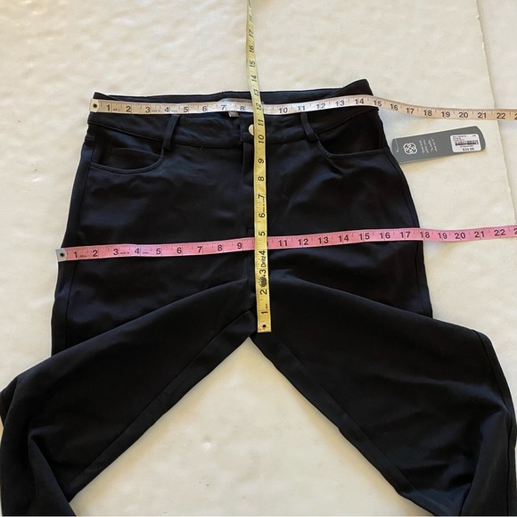 Daisy Fuentes Black Jeggings Womens Medium Stretch Jeans Leggings Pocket New NWT - Picture 9 of 10